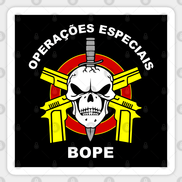 Mod.21 BOPE Batallon Ops Sticker by parashop